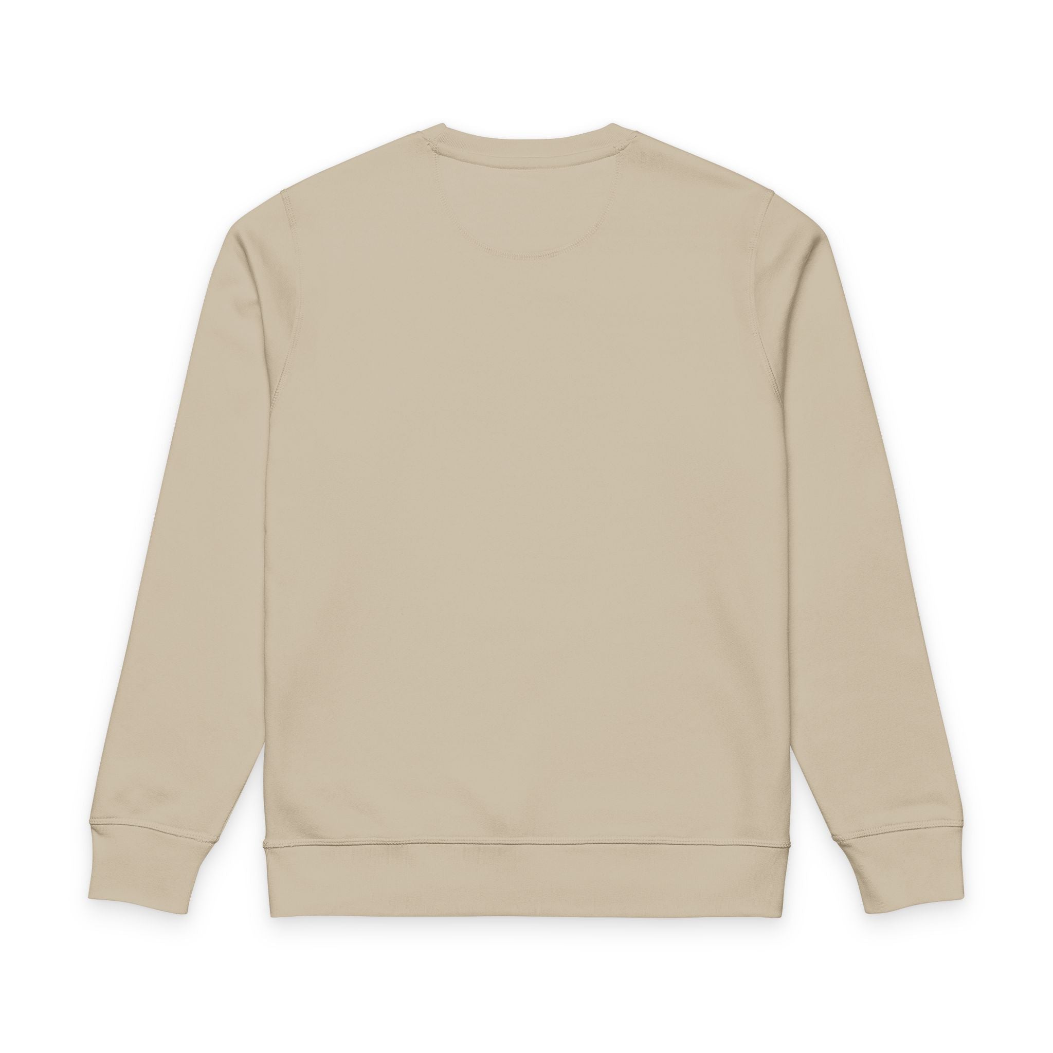 Dog Dad Sweatshirt – Minimal Paw Graphic Organic Crewneck