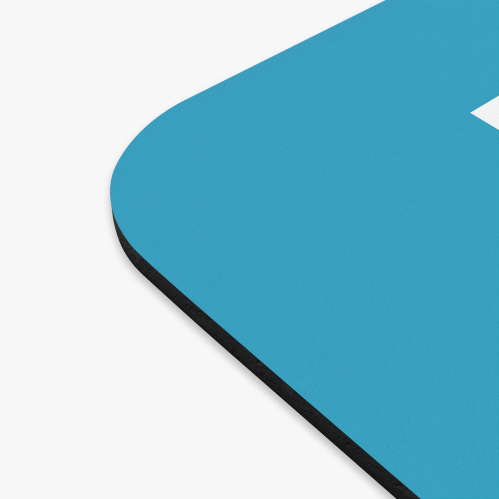 Travel Treasures Mouse Pad — Bev’s & Mac’s Logo Desk Mat