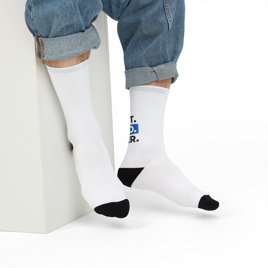 Best. Dad. Ever. Sublimation Crew Socks - Father’s Day Gift