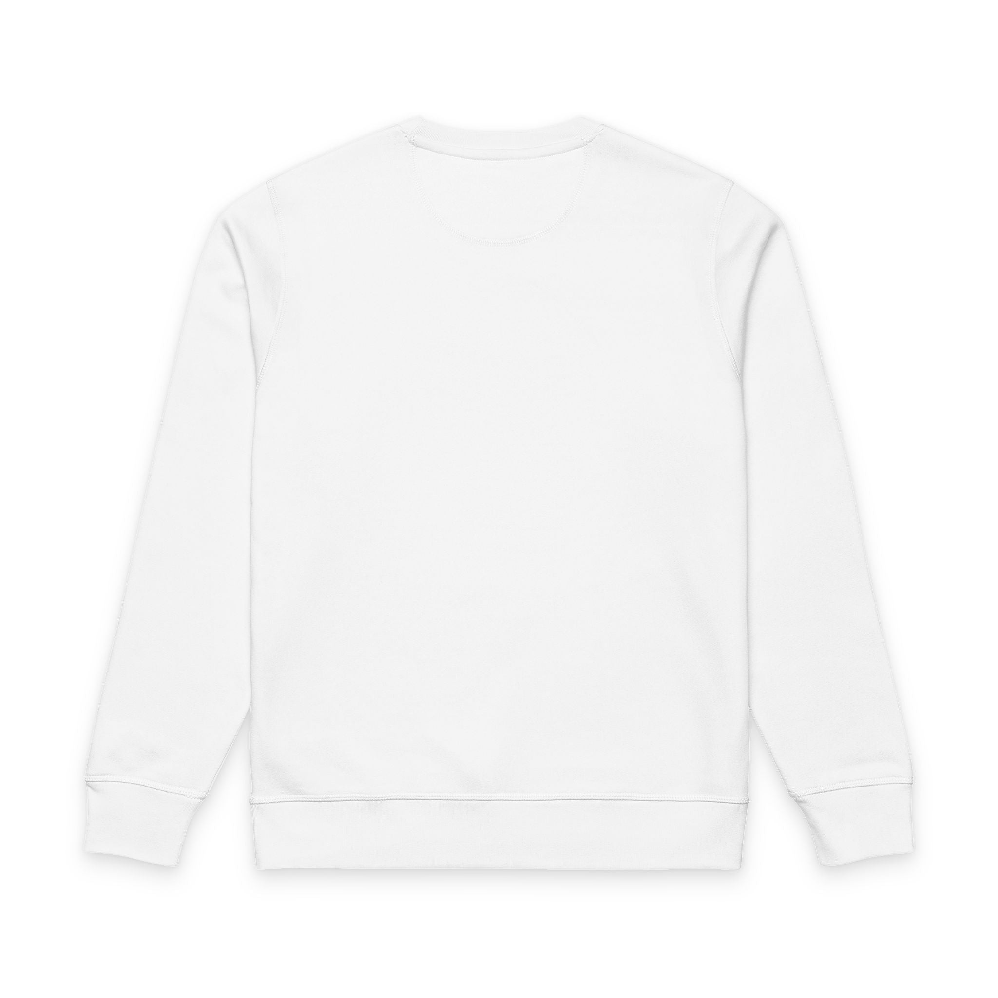 Dog Dad Sweatshirt – Minimal Paw Graphic Organic Crewneck
