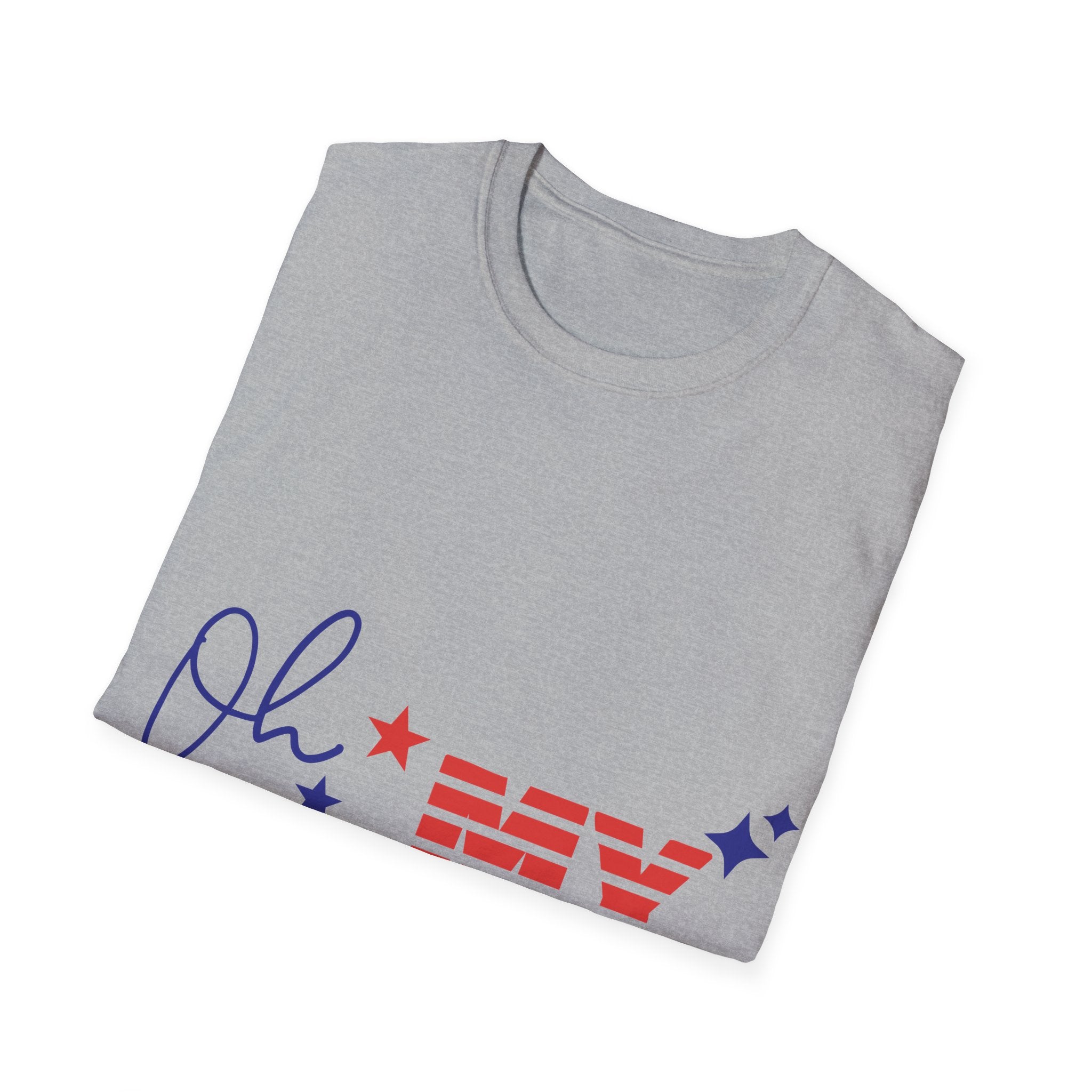 Oh My Stars Patriotic T-Shirt — Fourth of July USA Flag Design
