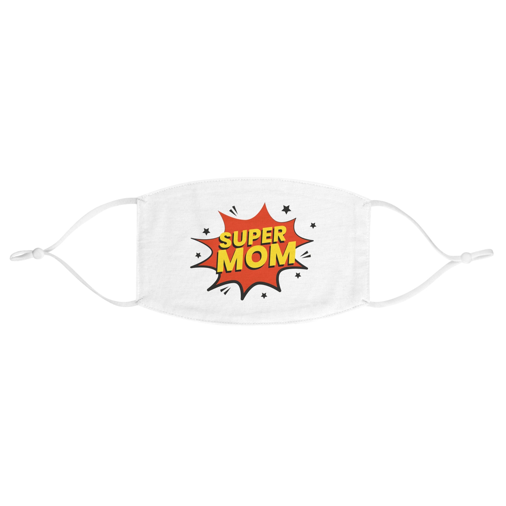 Super Mom Face Mask — Comic Pop Art Mother's Day Mask