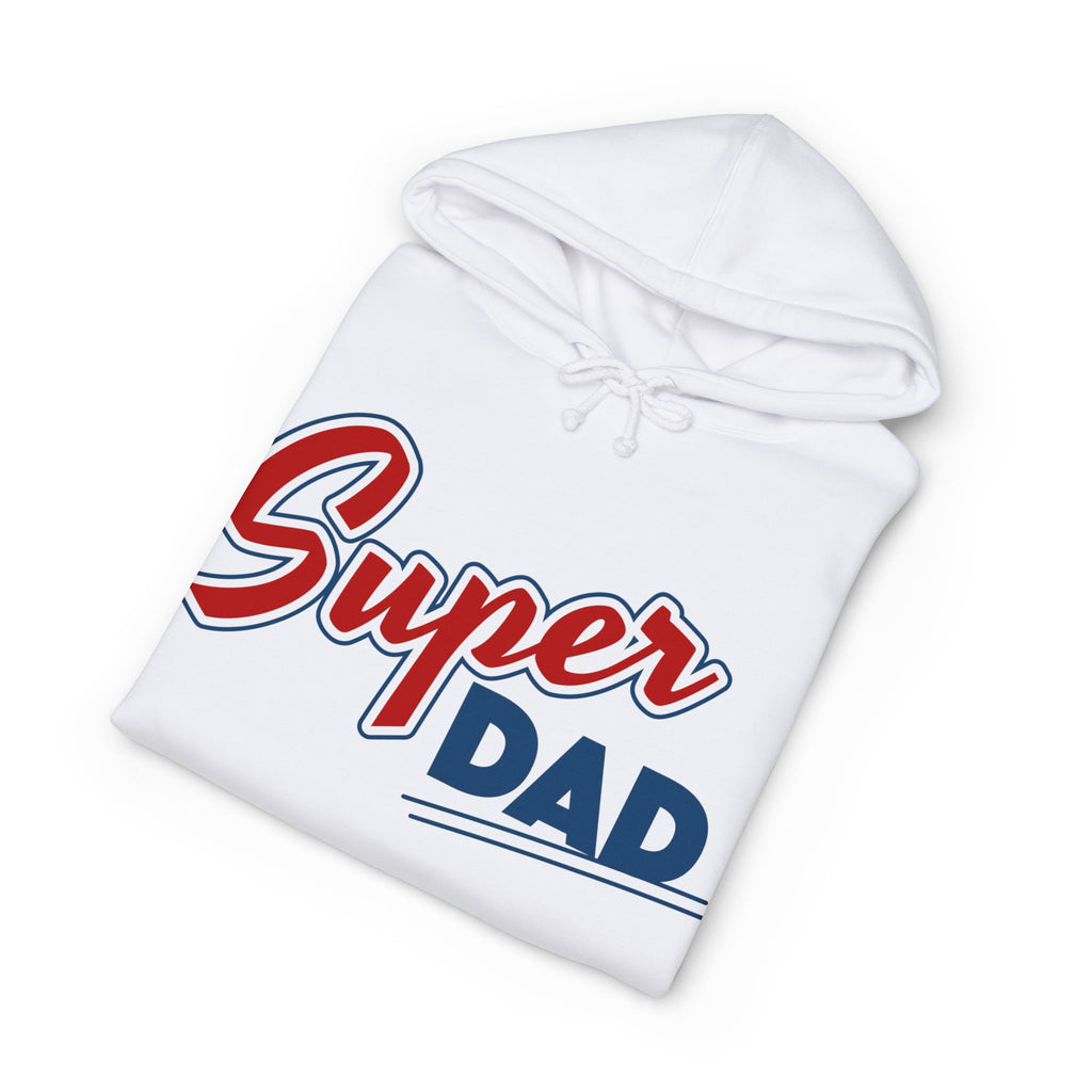 Super Dad Hoodie — Retro Patriotic Father's Day Sweatshirt