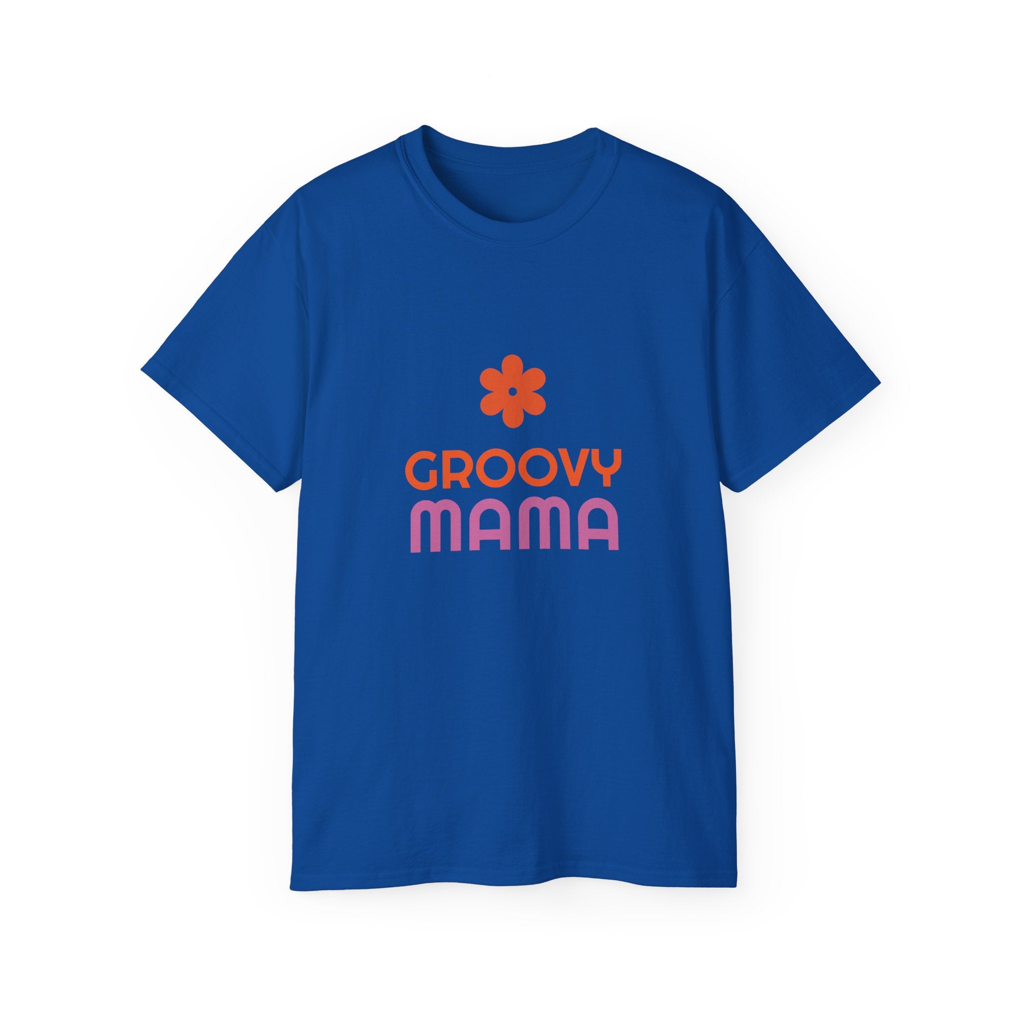 Groovy Mama Tee — Retro Flower Mother’s Day Gift