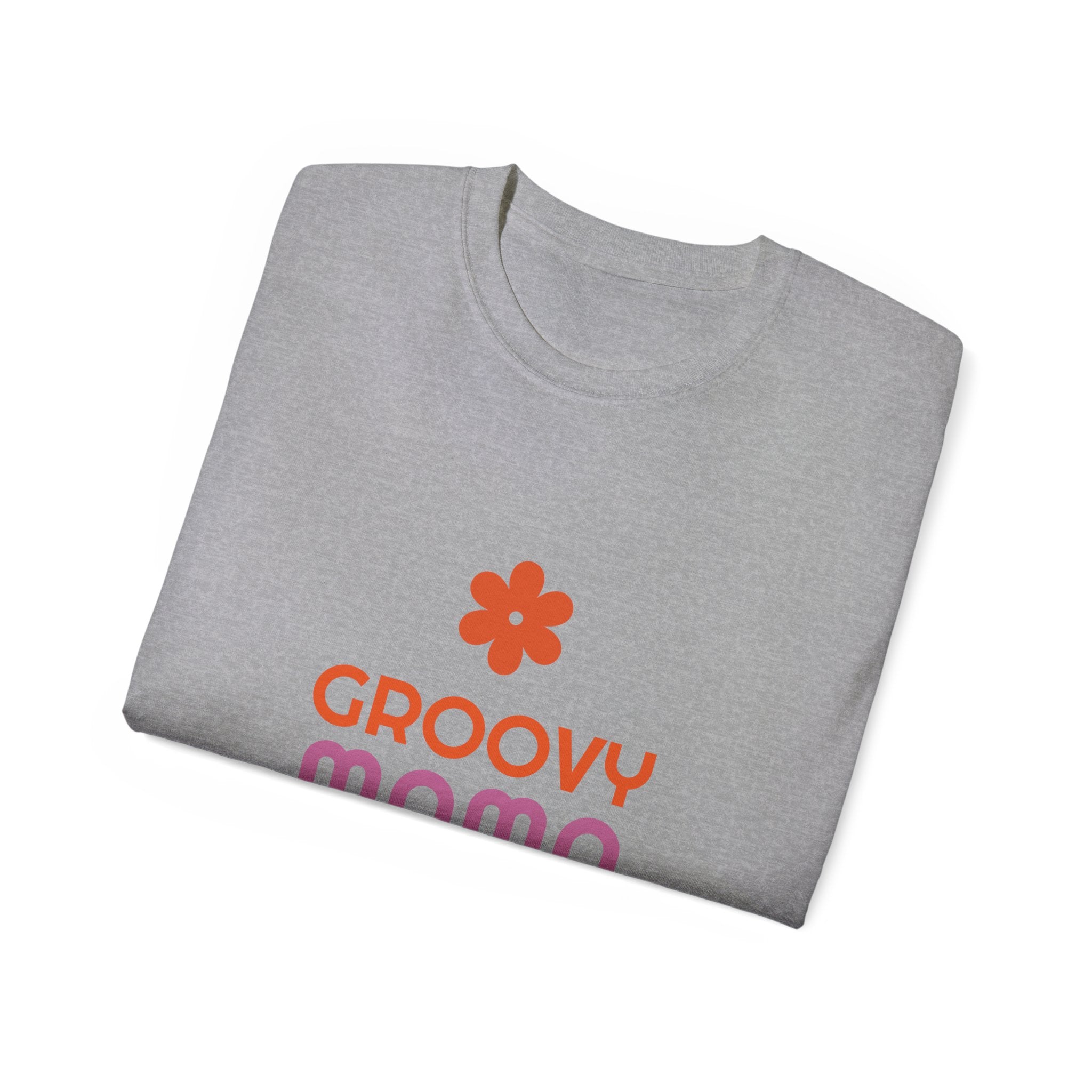 Groovy Mama Tee — Retro Flower Mother’s Day Gift