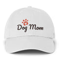 Dog Mom Cap — Embroidered Paw Heart Baseball Hat