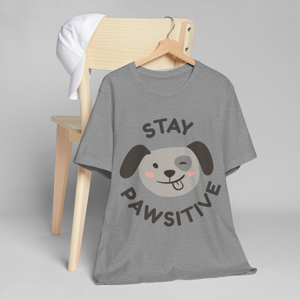 Stay Pawsitive Dog T-Shirt