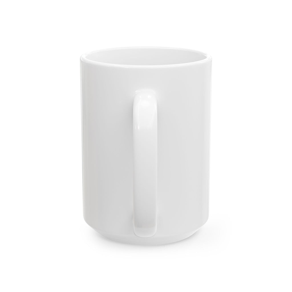Wine Red White & Blue Mug – Patriotic "Red Wine Blue" Ceramic Coffee Cup