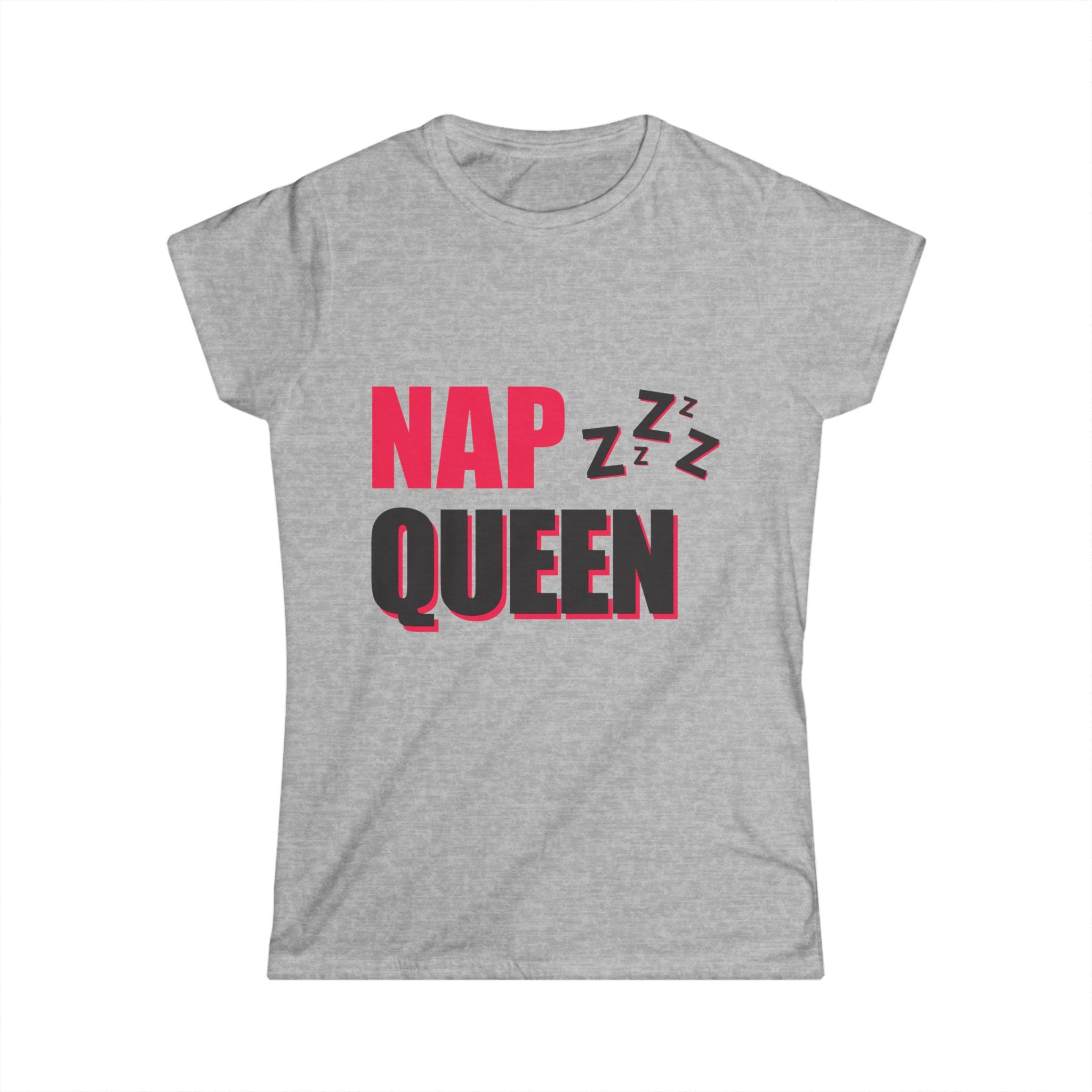 Nap Queen Women's Tee — Funny Nap Zzz Graphic T-Shirt