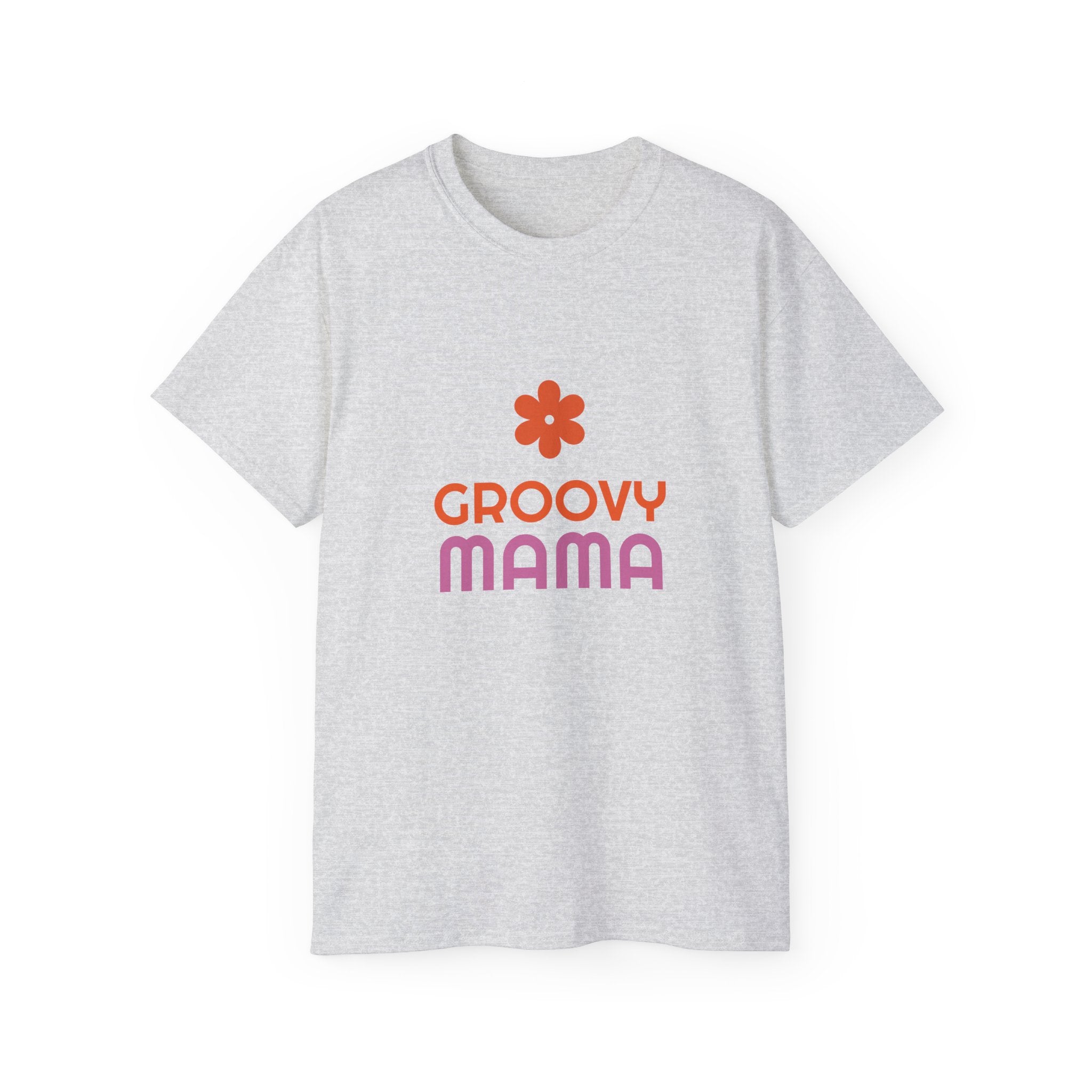 Groovy Mama Tee — Retro Flower Mother’s Day Gift