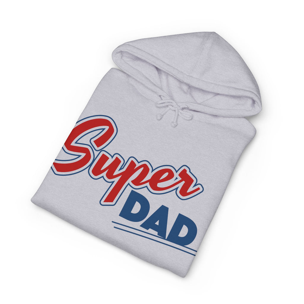 Super Dad Hoodie — Retro Patriotic Father's Day Sweatshirt