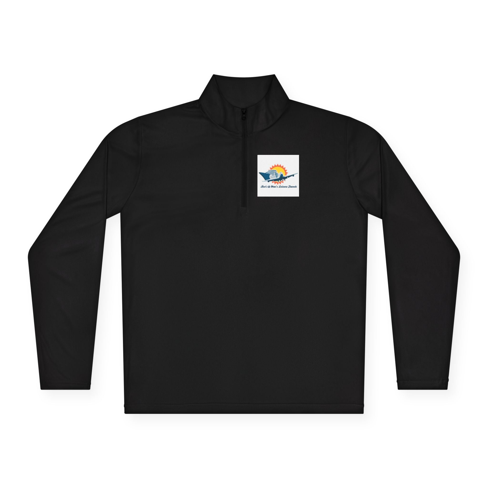 Sunset Surf Logo Quarter-Zip Pullover